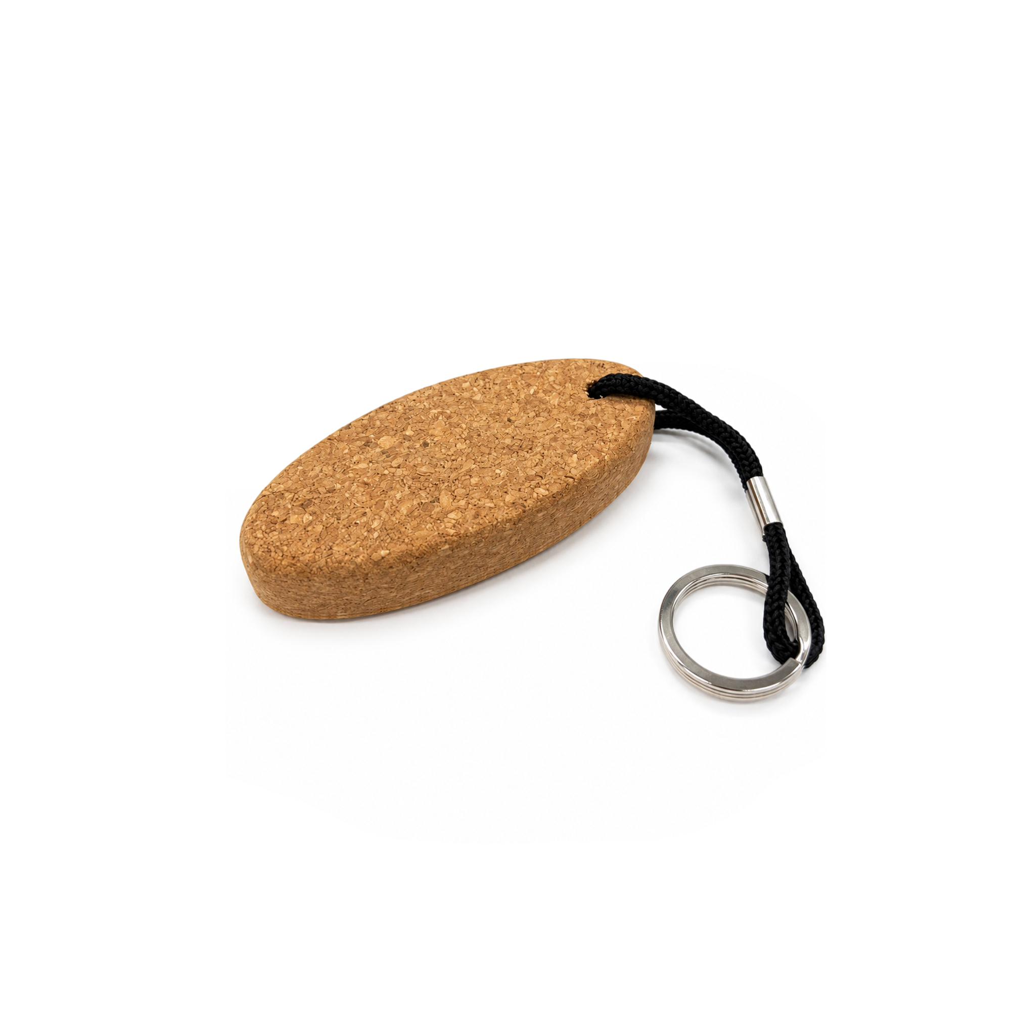 Oval Cork Keyring A - Image 2