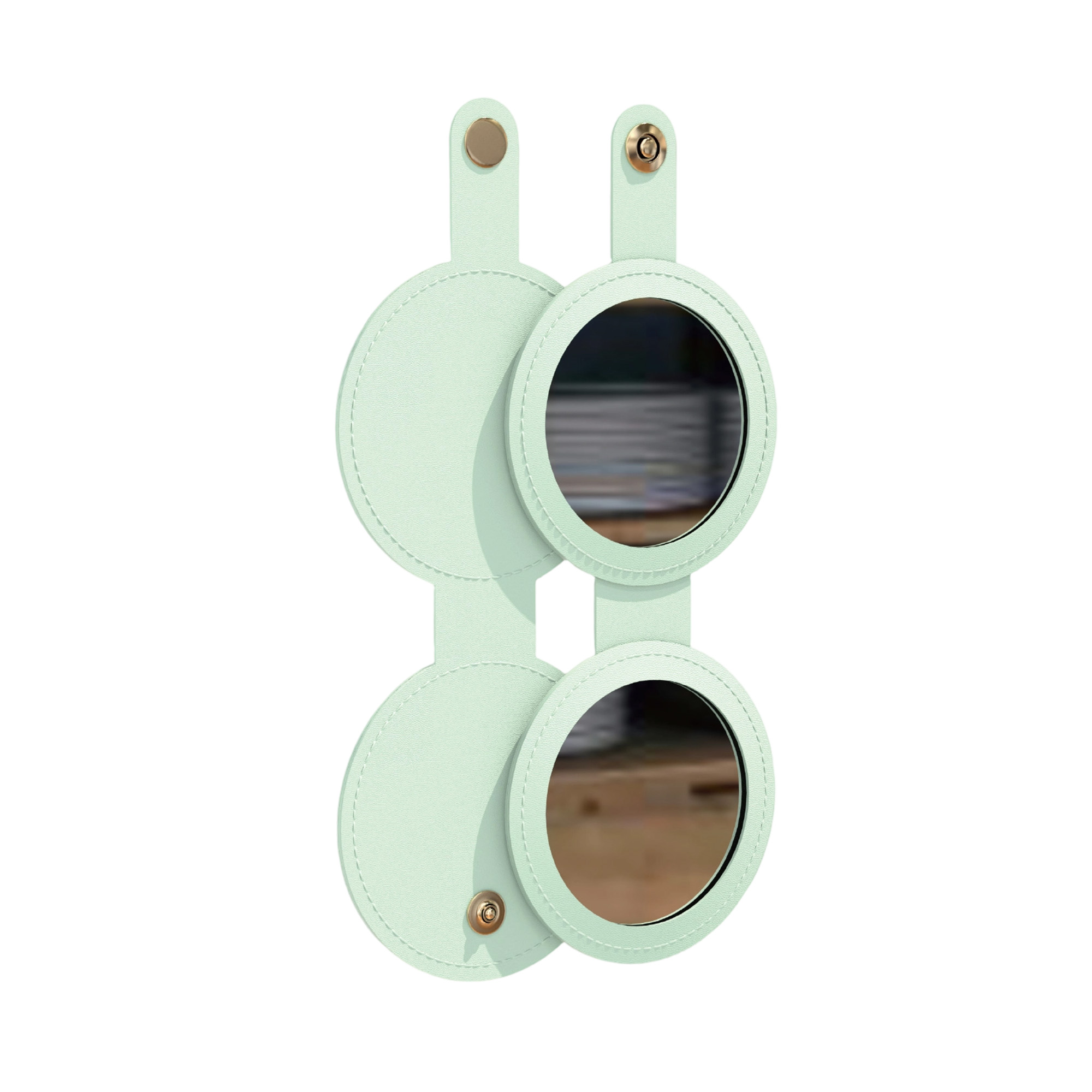 Round Folding Pocket Mirror - Image 3