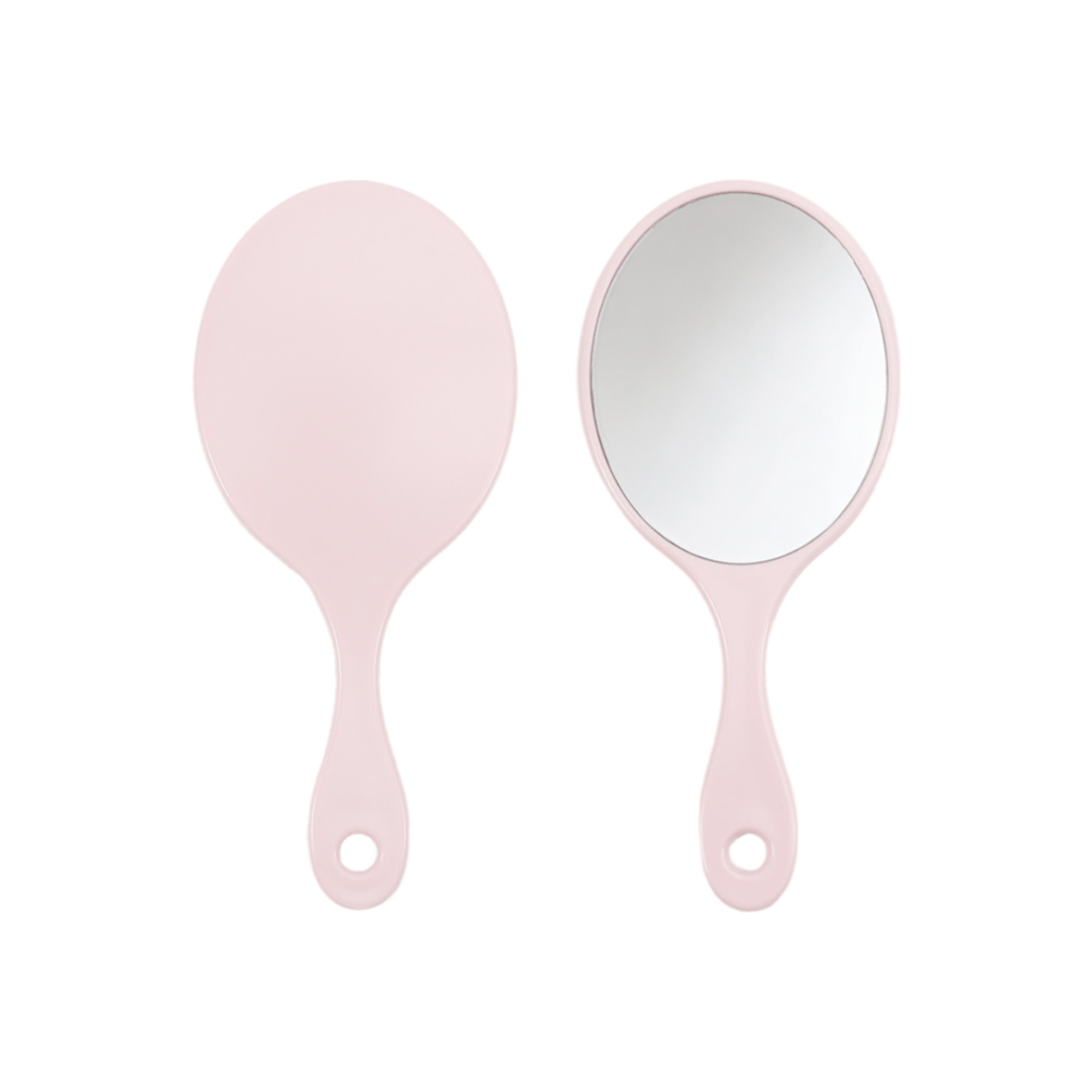 Chic Princess-Style Handheld Makeup Mirror - Image 3