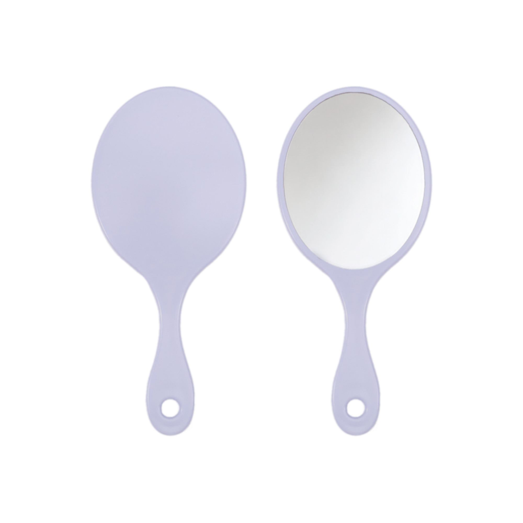Chic Princess-Style Handheld Makeup Mirror - Image 4