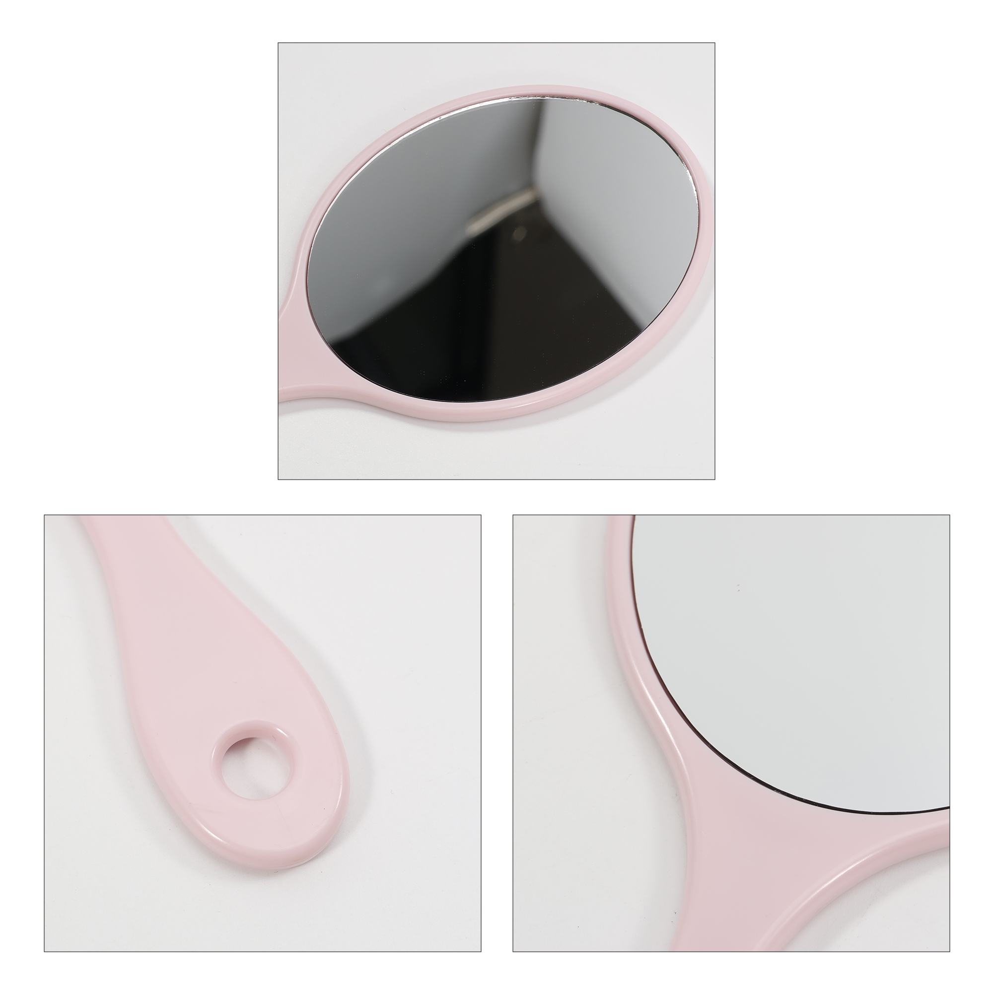 Chic Princess-Style Handheld Makeup Mirror - Image 7