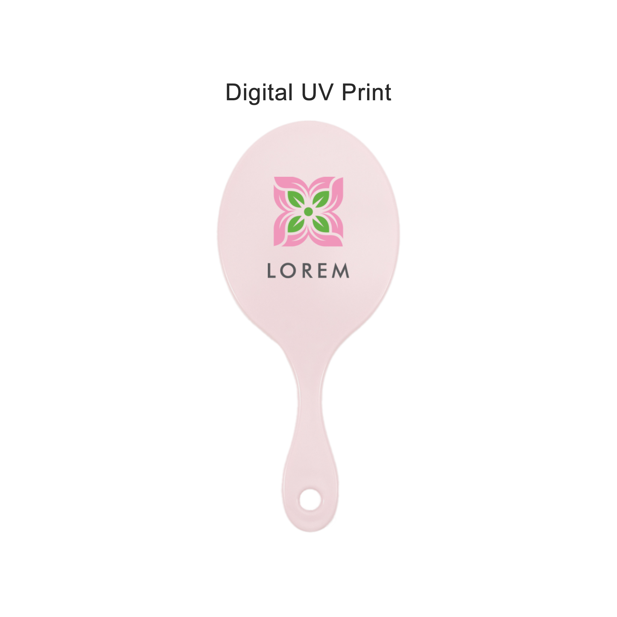 Chic Princess-Style Handheld Makeup Mirror - Image 6