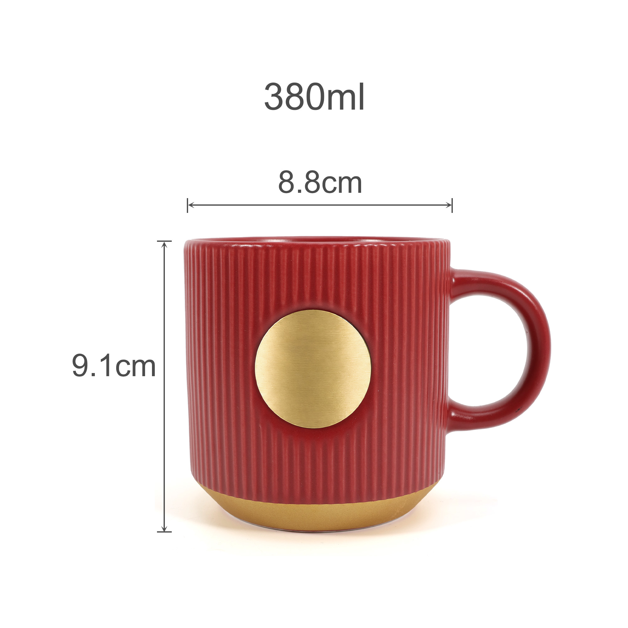 Ceramic Coffee Mug with Bronze Medal - Image 6