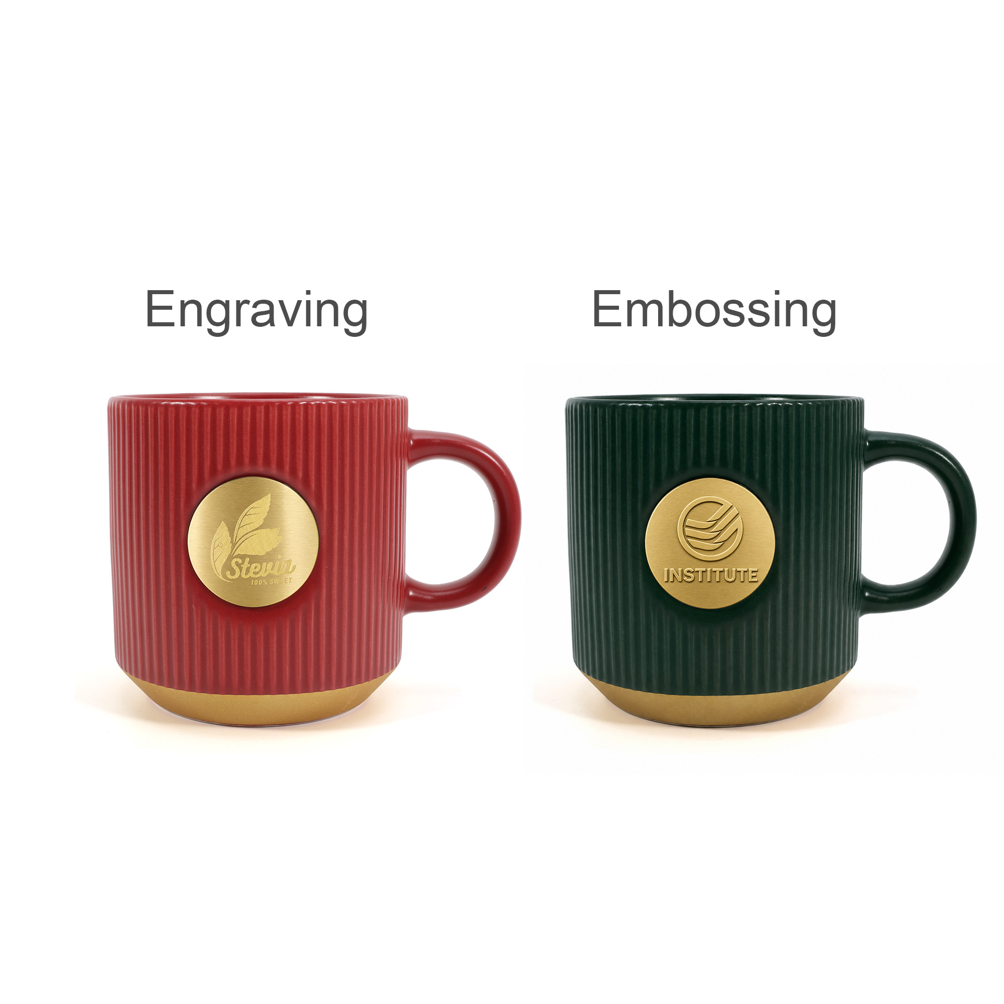 Ceramic Coffee Mug with Bronze Medal - Image 7