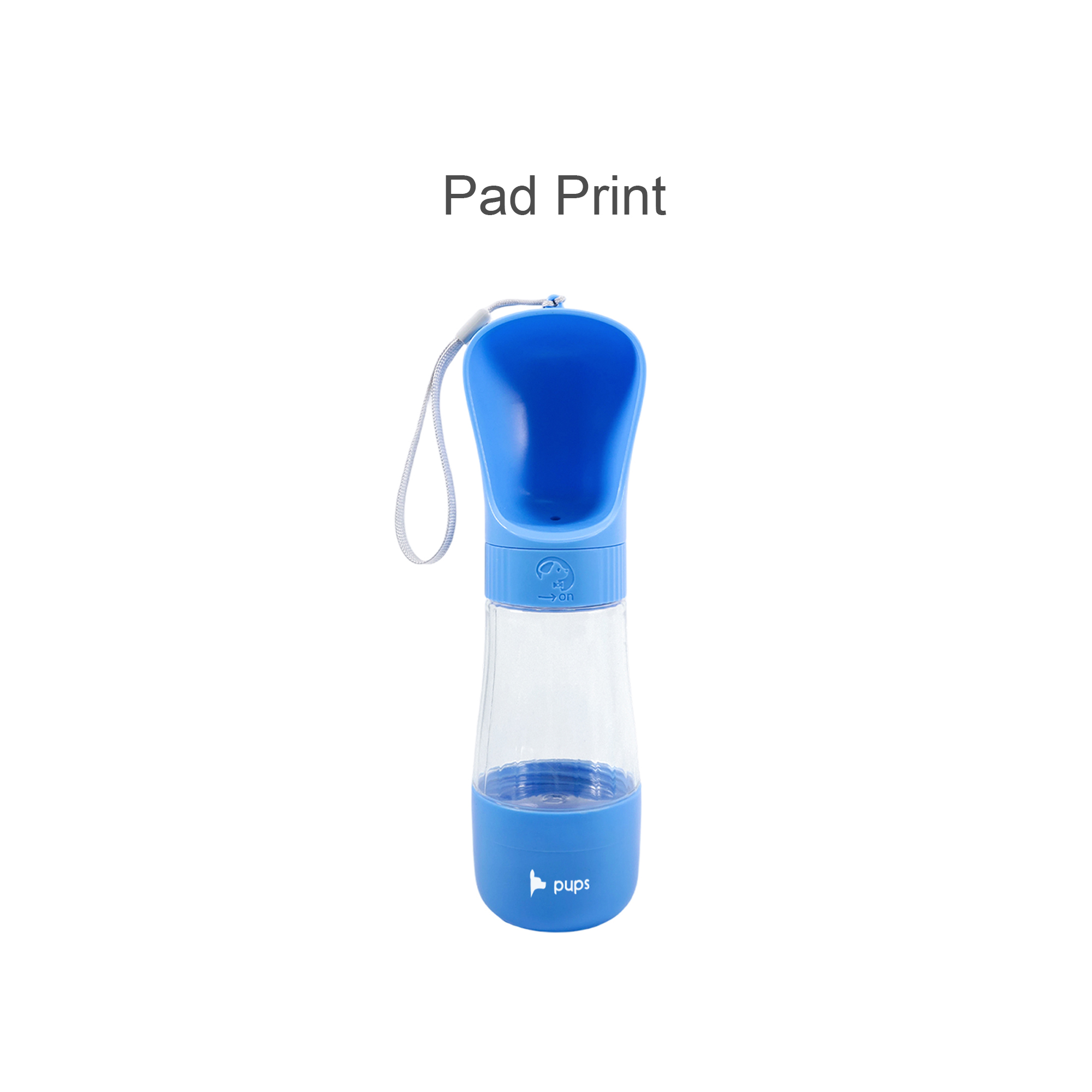 Pet Water Bottle with Food Container - Image 7