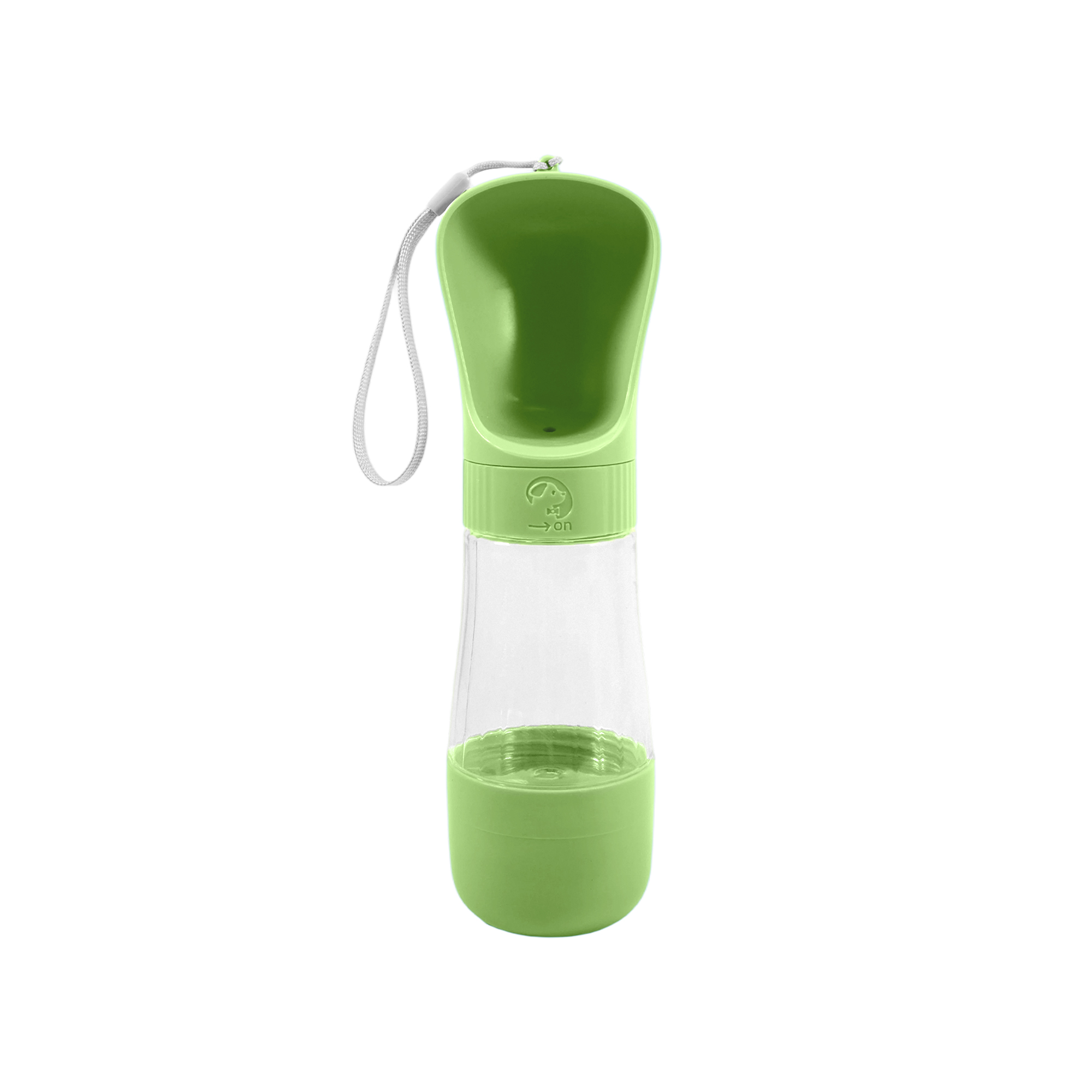 Pet Water Bottle with Food Container - Image 4