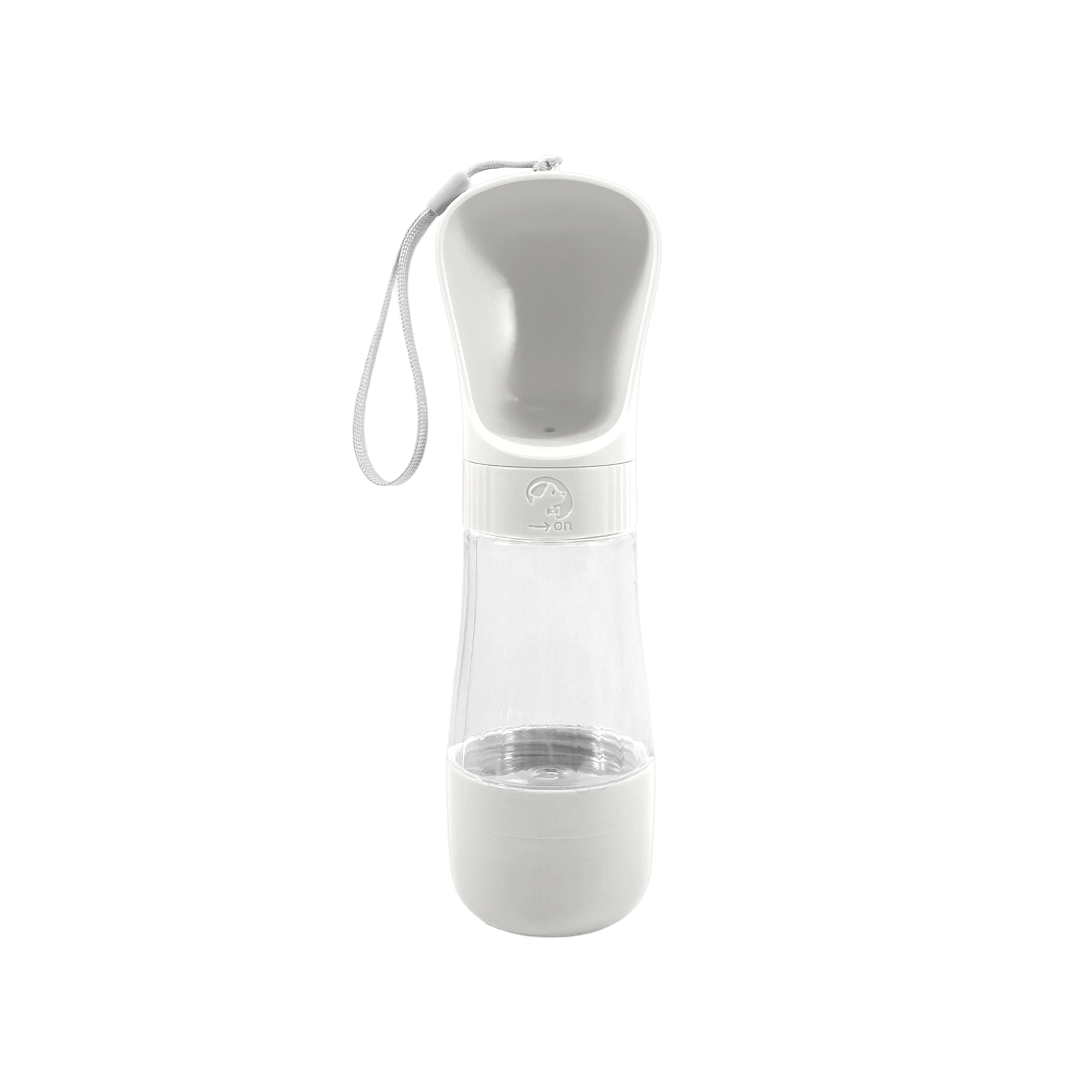 Pet Water Bottle with Food Container - Image 5