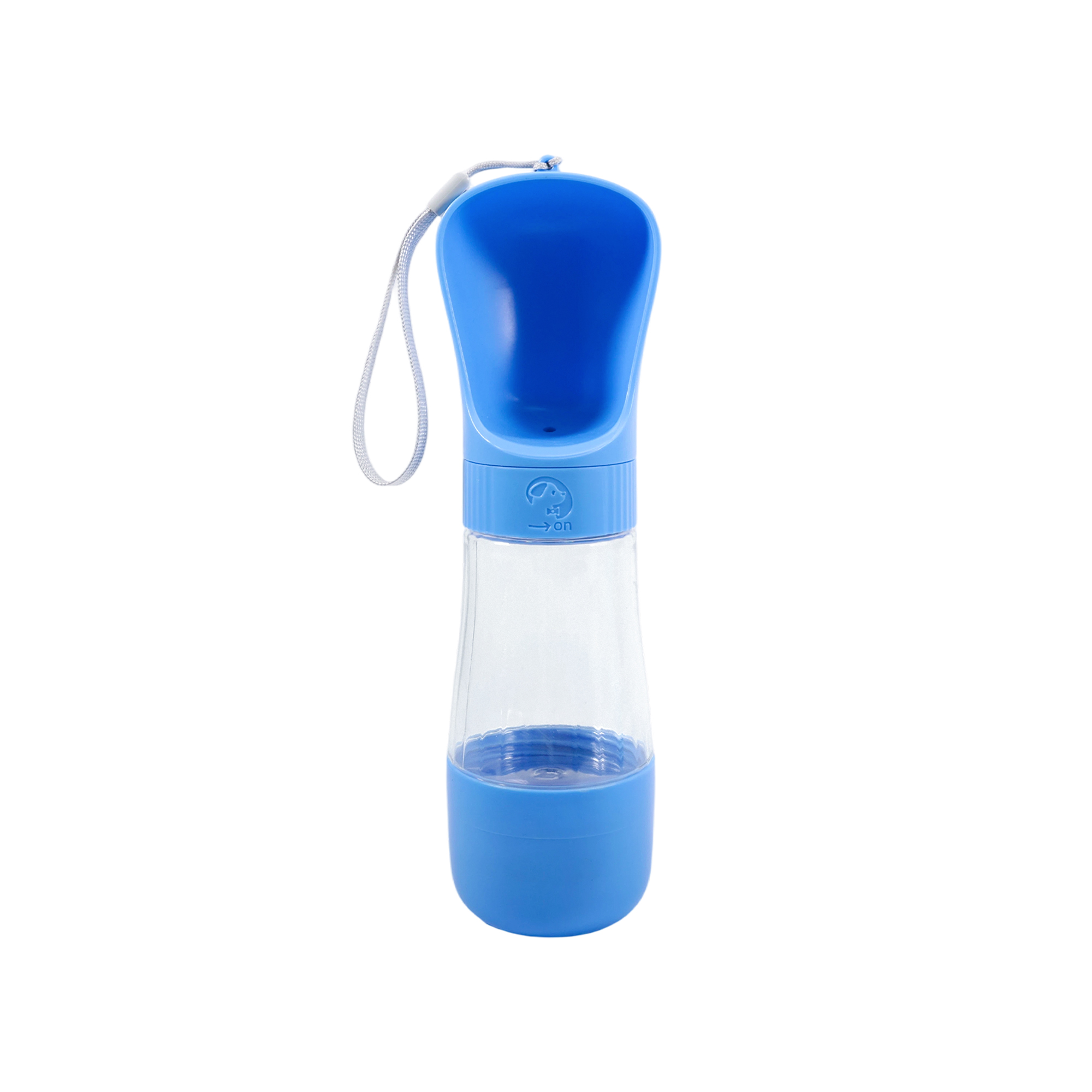 Pet Water Bottle with Food Container - Image 2
