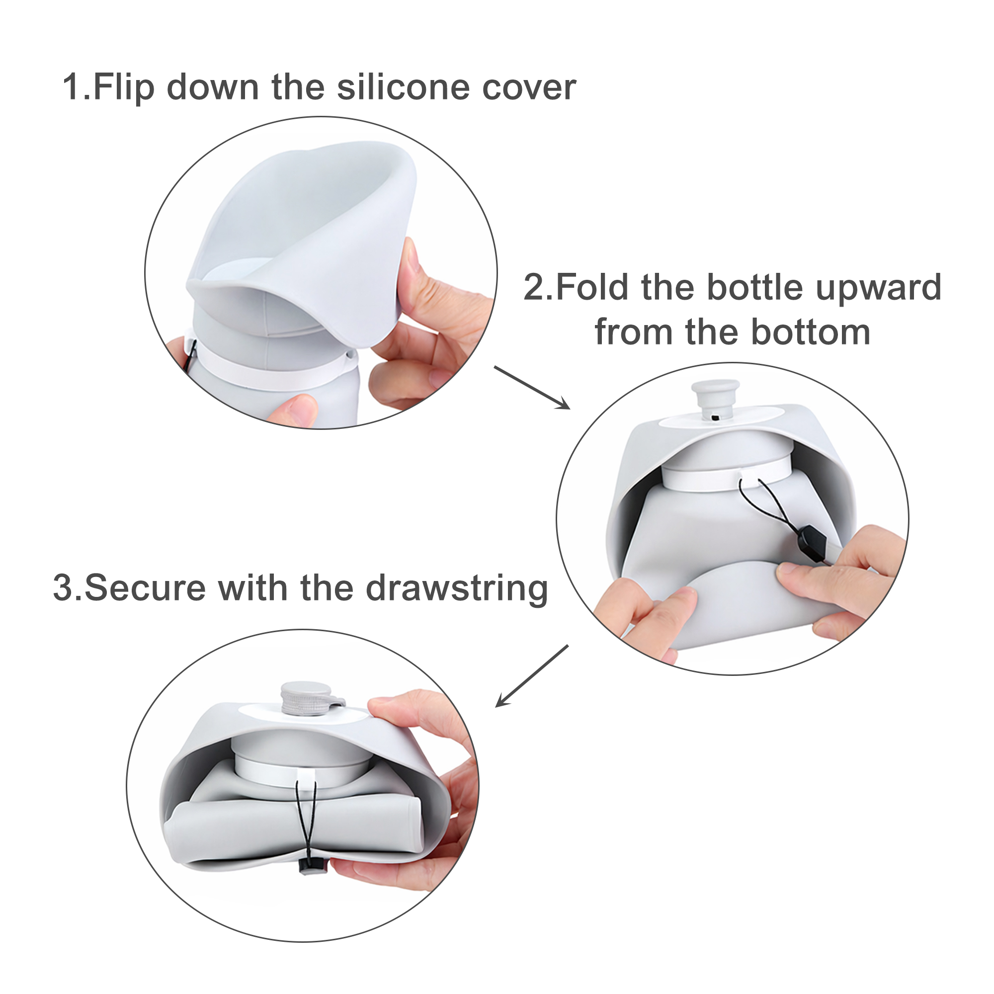 550ml Leaf Bowl Collapsible Dog Water Bottle - Image 10