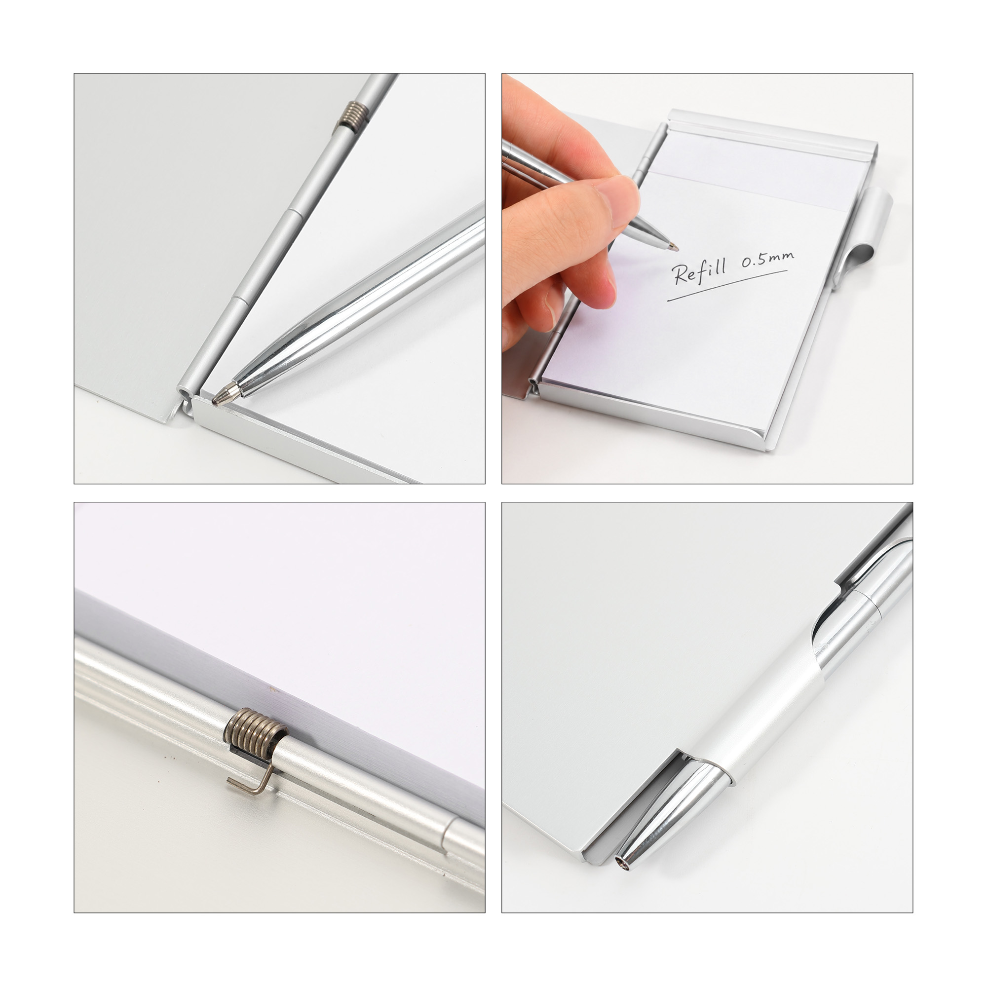 Aluminium Pocket Notebook - Image 11