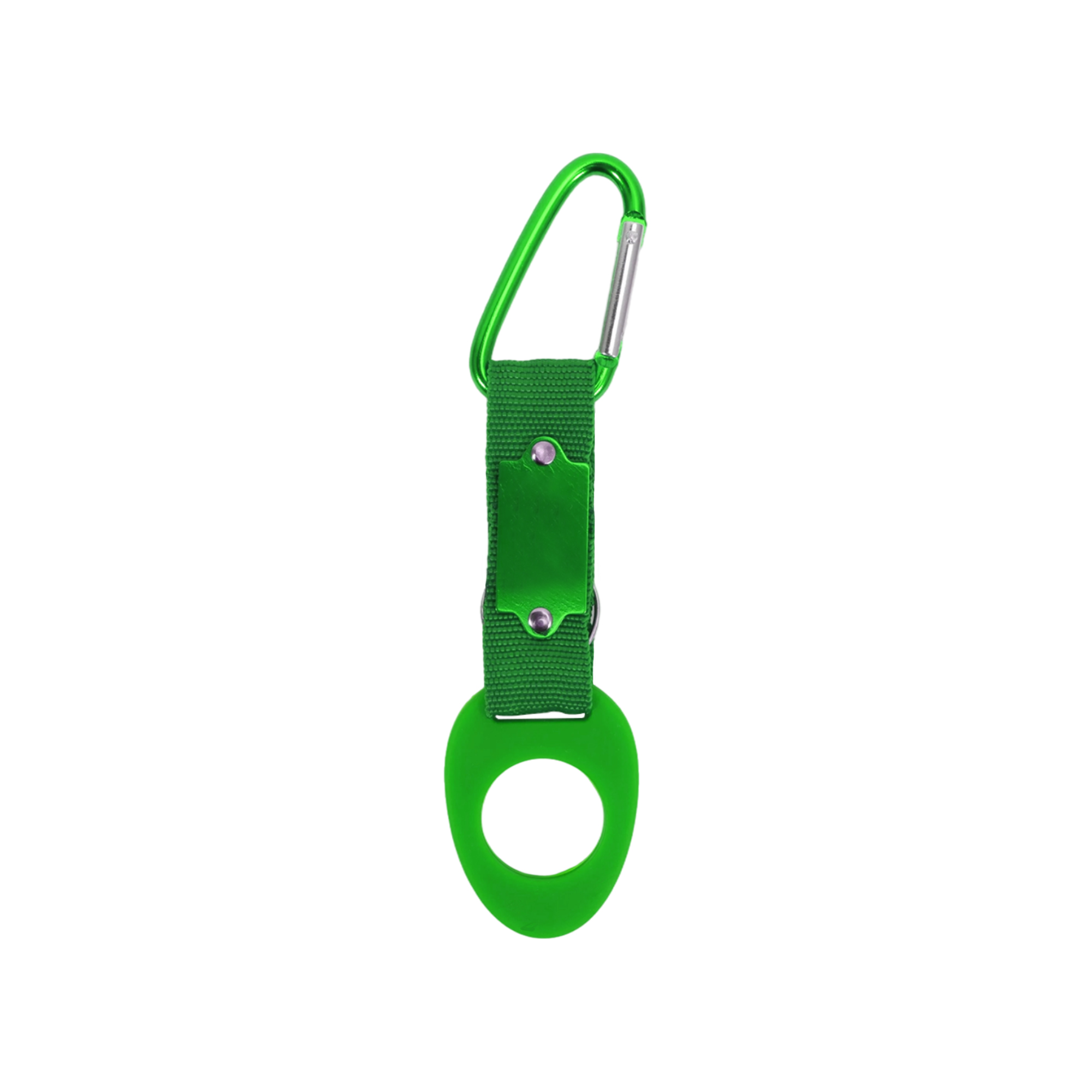 Carabiner Clip With Rubber Bottle Holder - Image 3