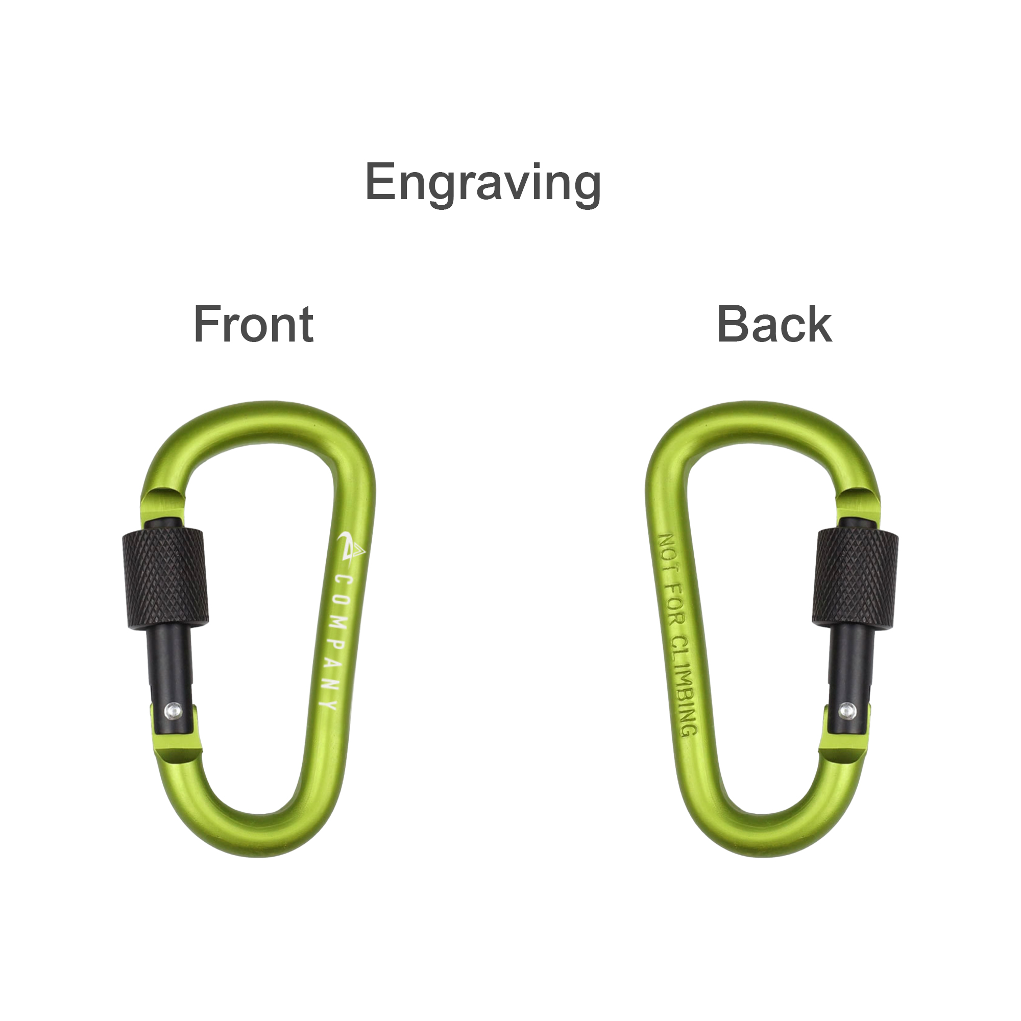 D-Shaped Screw Lock Keychain - Image 12