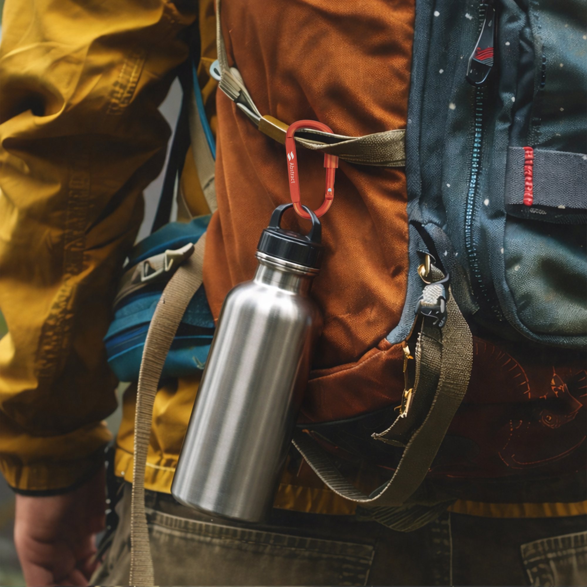 Custom D Shape Camping Carabiner - Image 14
