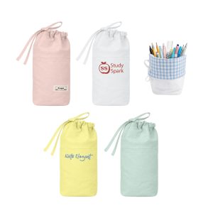 Foldable Drawstring Pencil Case