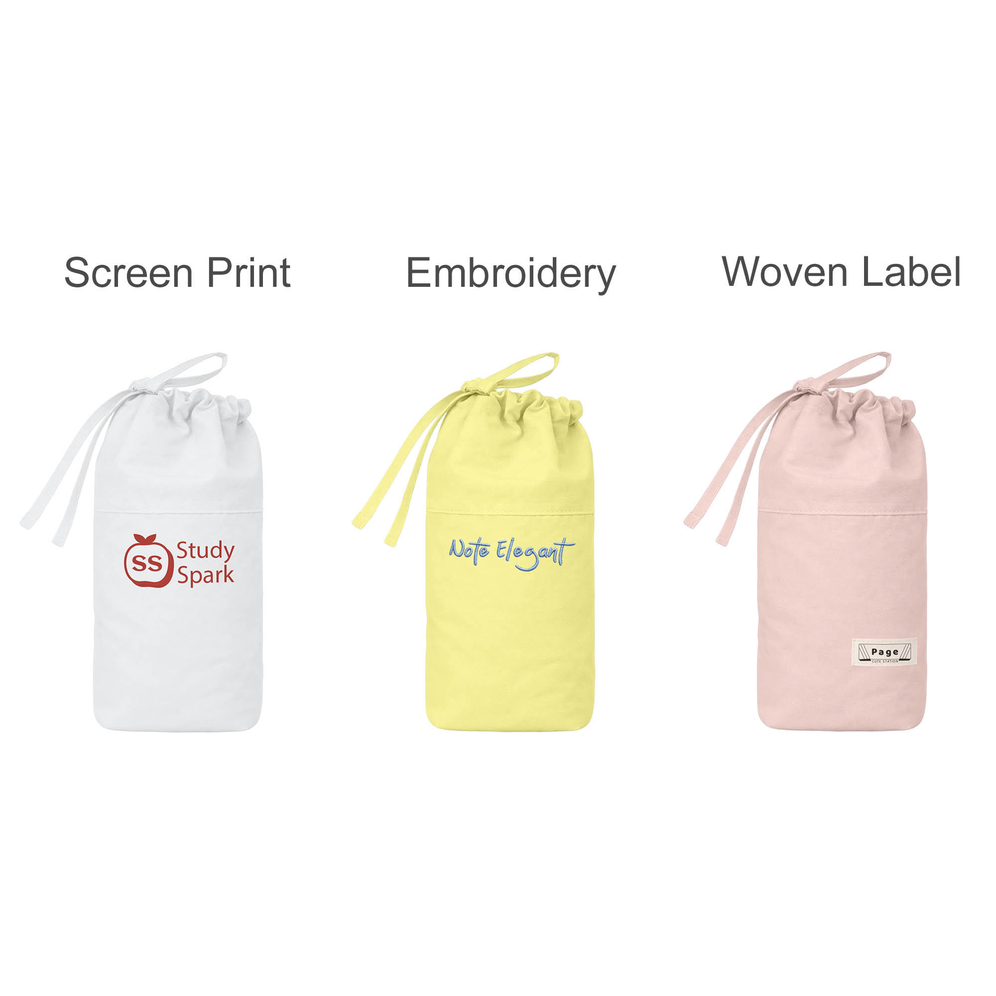Foldable Drawstring Pencil Case - Image 7