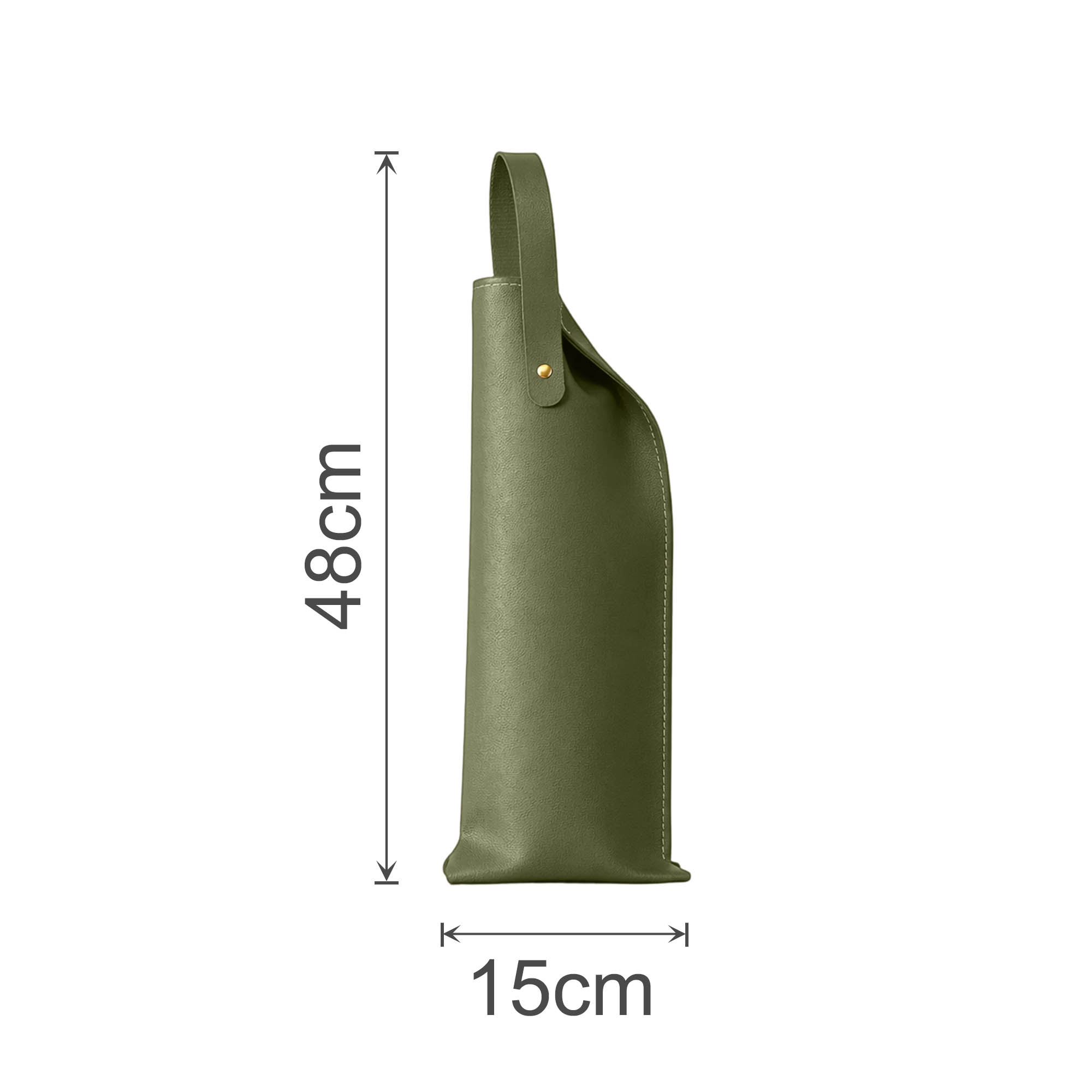 Elegant PU Leather Wine Bag - Image 7
