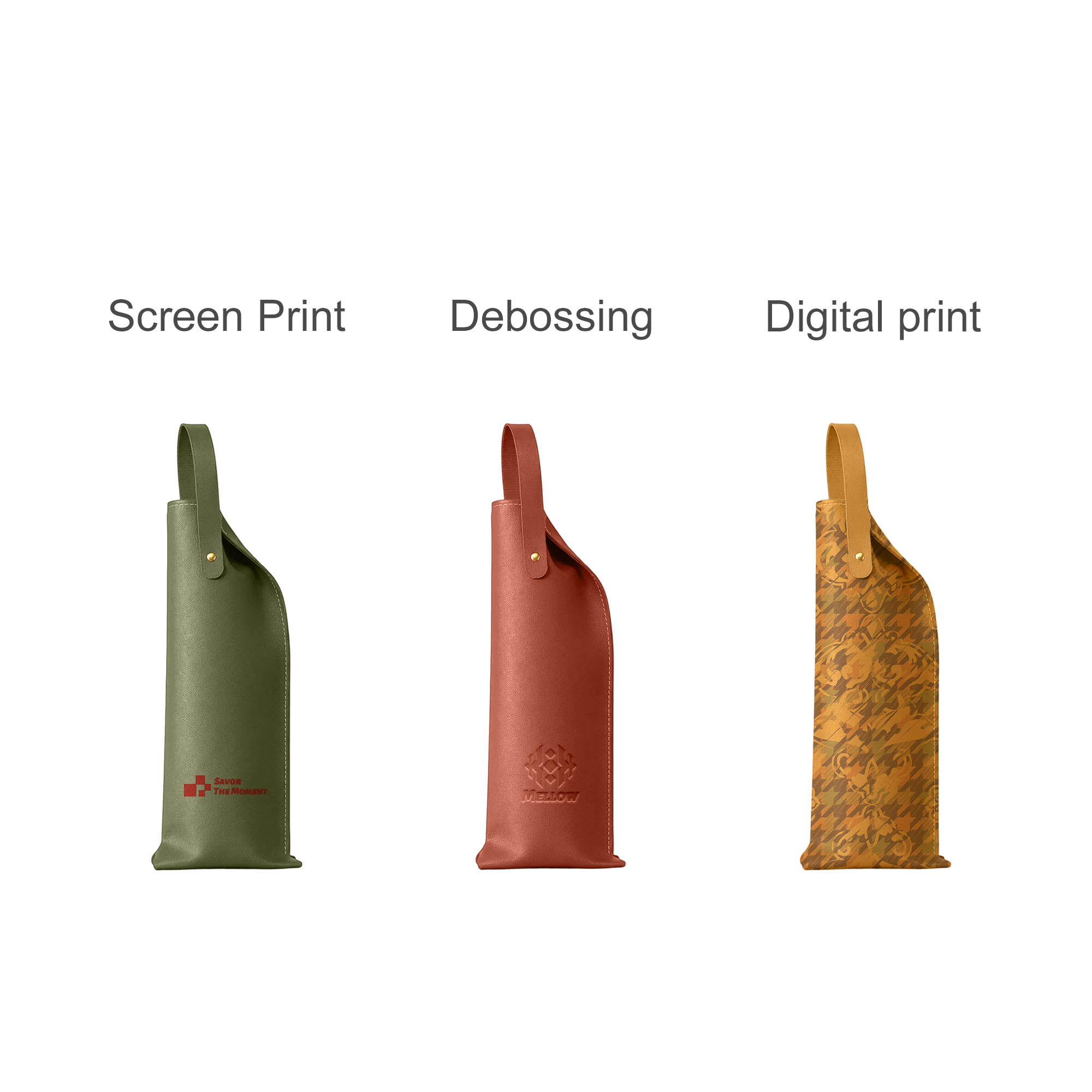 Elegant PU Leather Wine Bag - Image 8