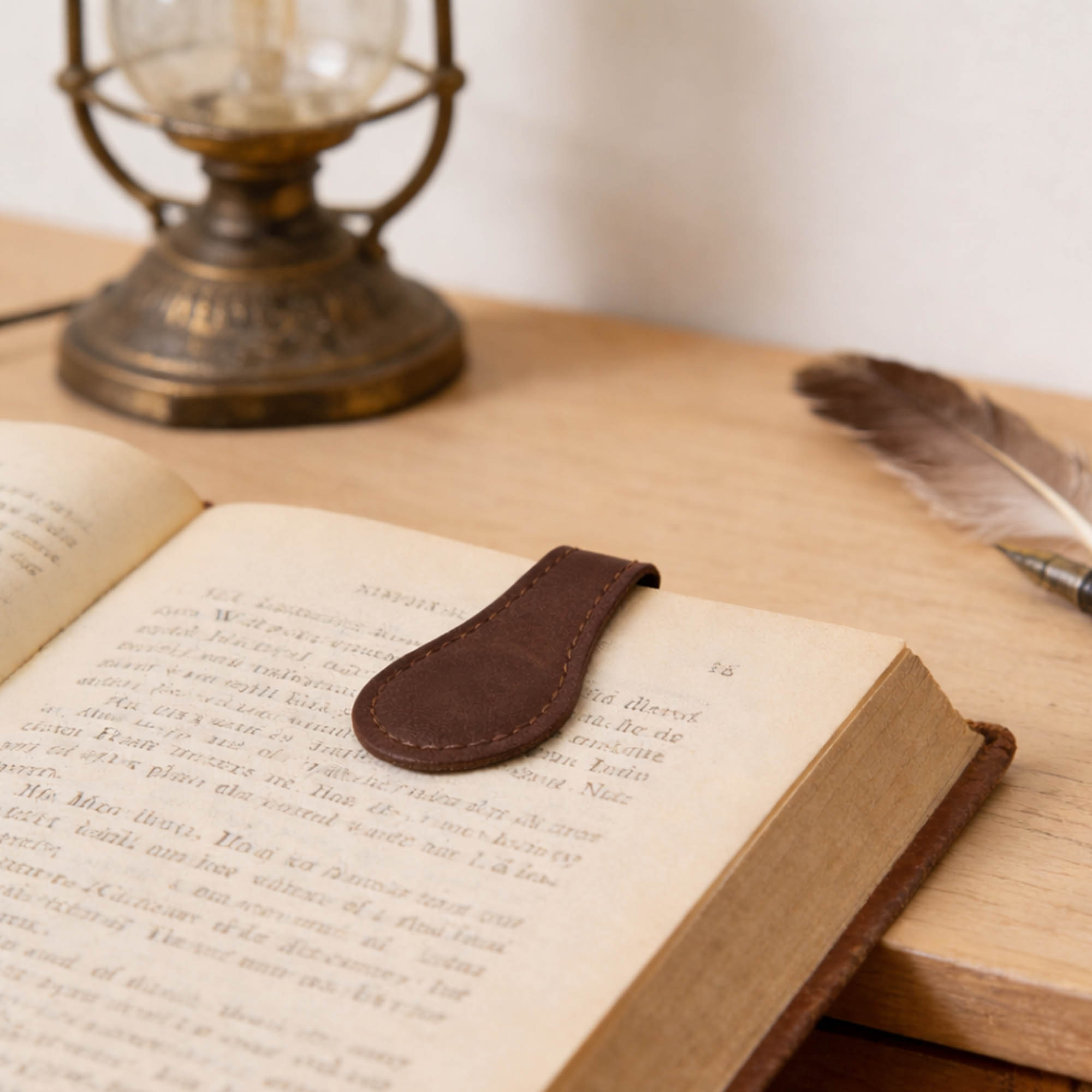 PU Leather Magnetic Bookmark - Image 14