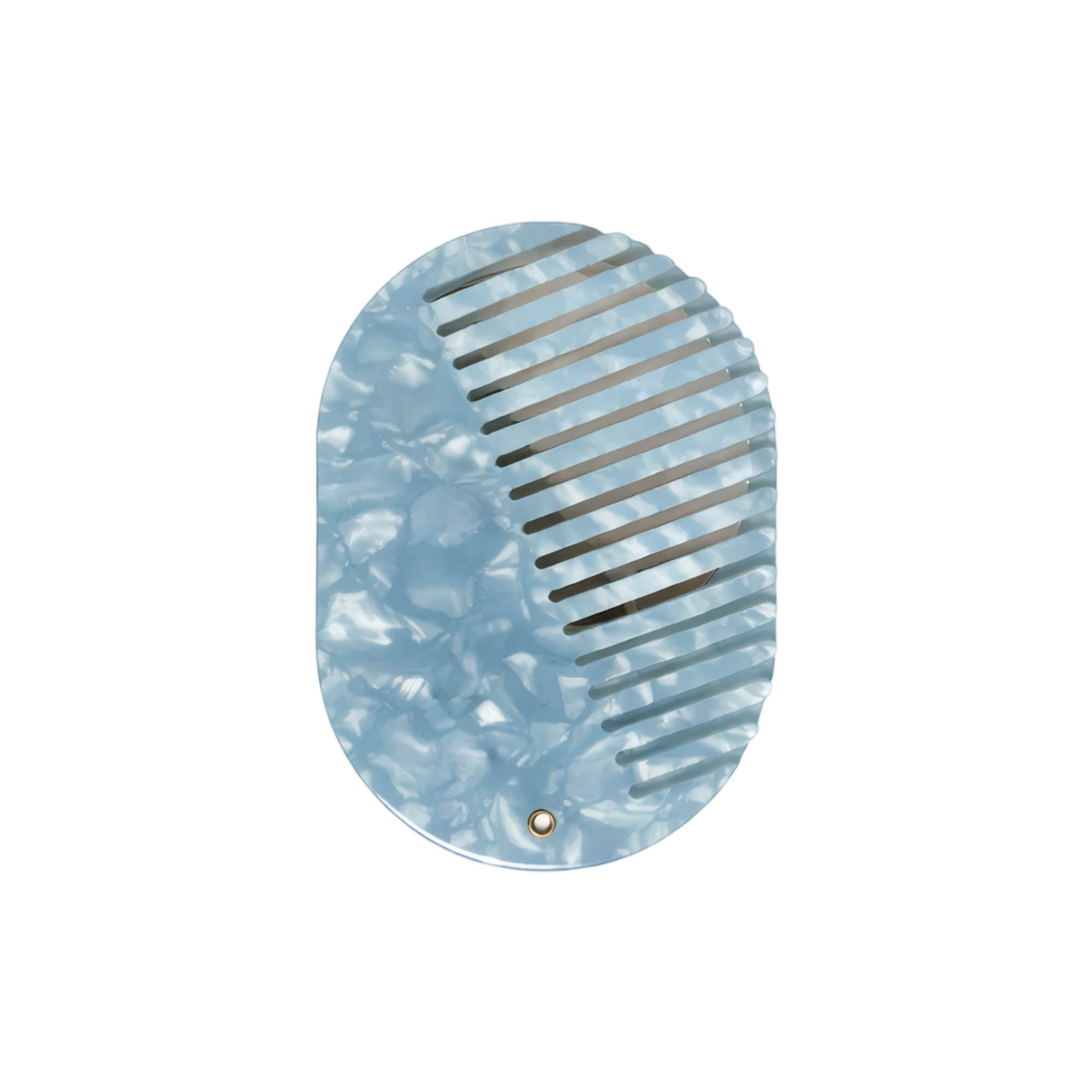 Portable Acetate Hair Comb with Mirror - Image 6