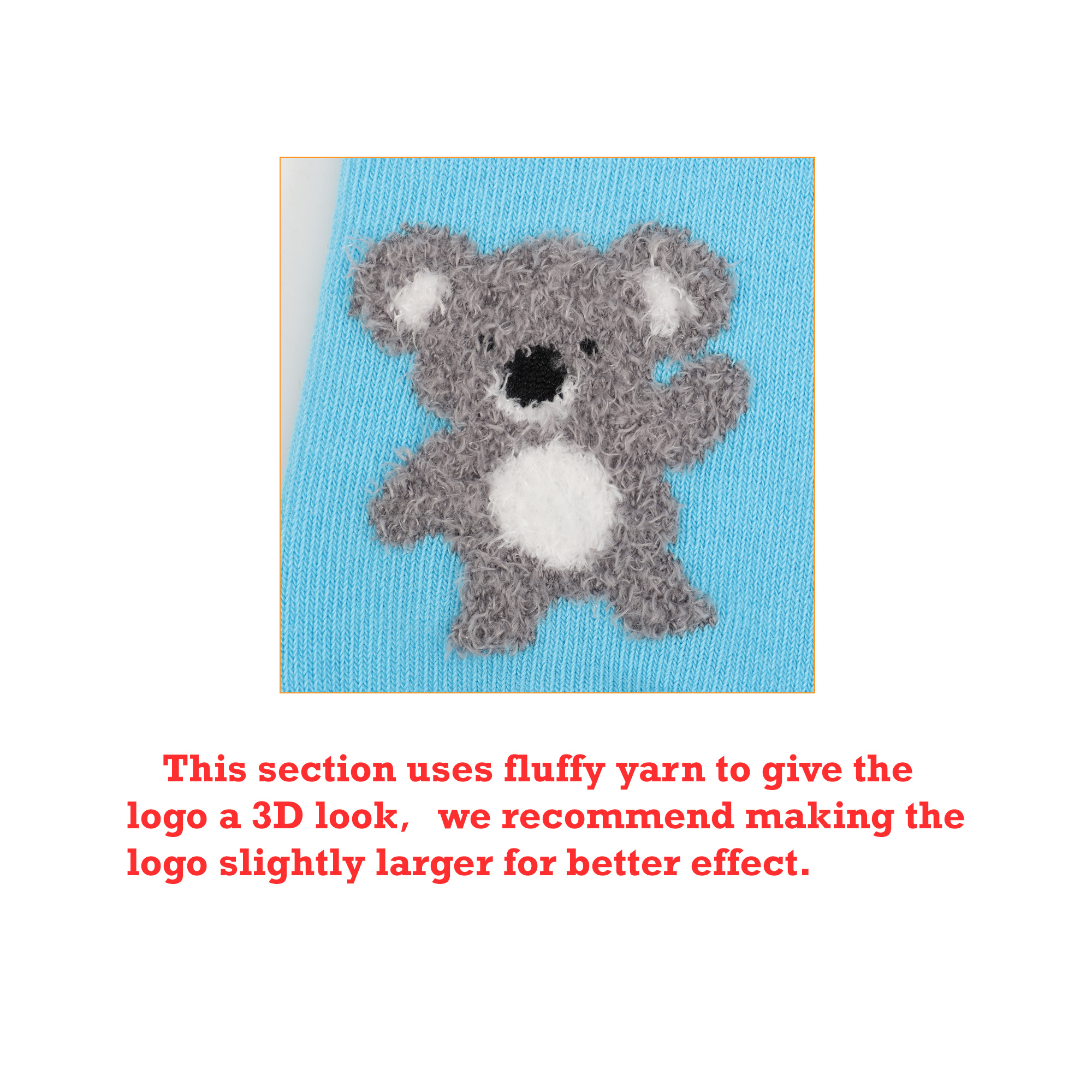 3D Design Crew Kids Custom Pattern Woven Socks - Image 9