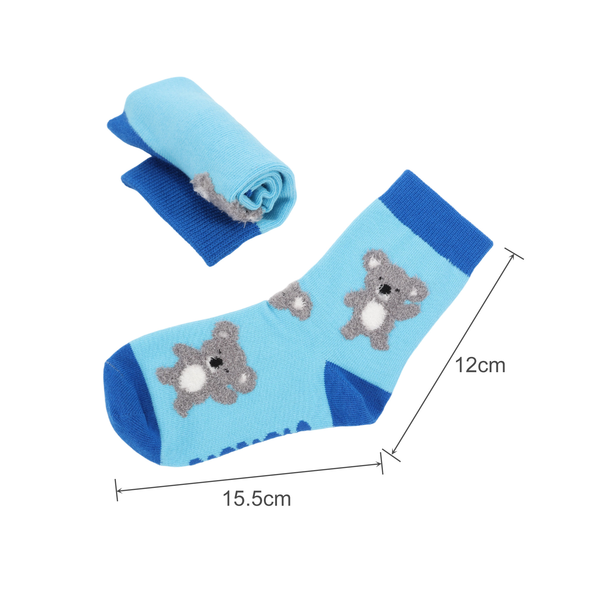 3D Design Crew Kids Custom Pattern Woven Socks - Image 3