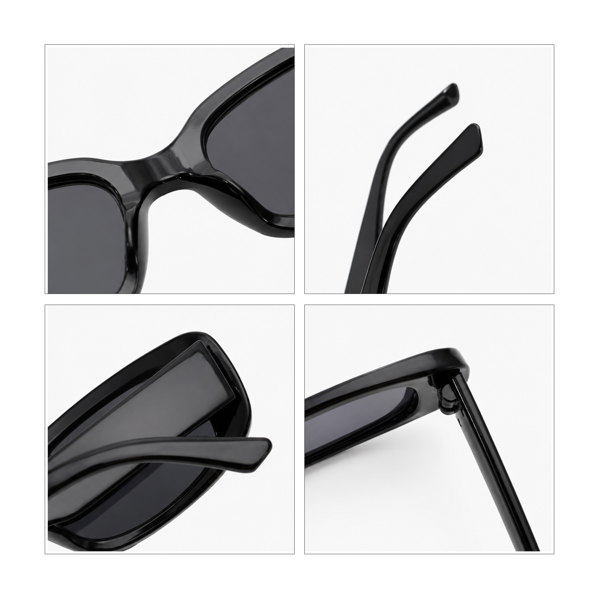 Vintage Rectangle Sunglasses - Image 5