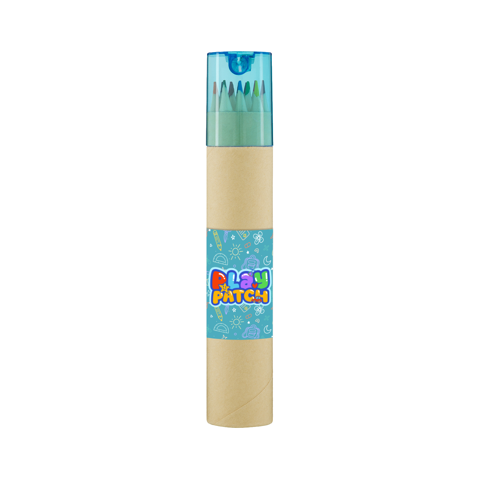 Colouroo Long Pencils in Tube - Image 12