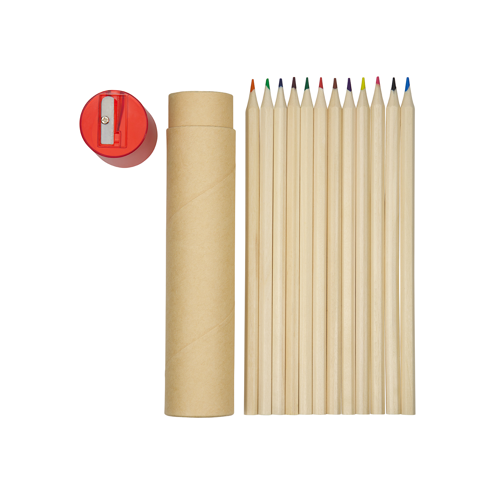 Colouroo Long Pencils in Tube - Image 7