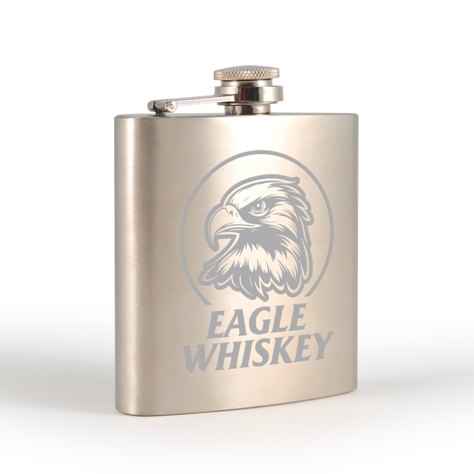 Stainless Steel Hip Flask - Image 2