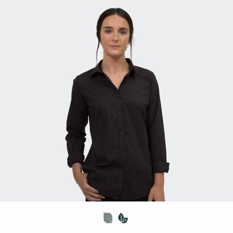 TRENDSWEAR Parker Women's Poplin Shirt - Image 2