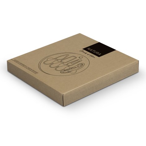 NATURA Glass & Bamboo Cheese Board - Image 5