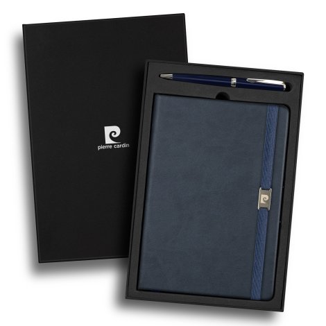 Pierre Cardin Nouvelle Notebook and Pen Gift Set - Image 3
