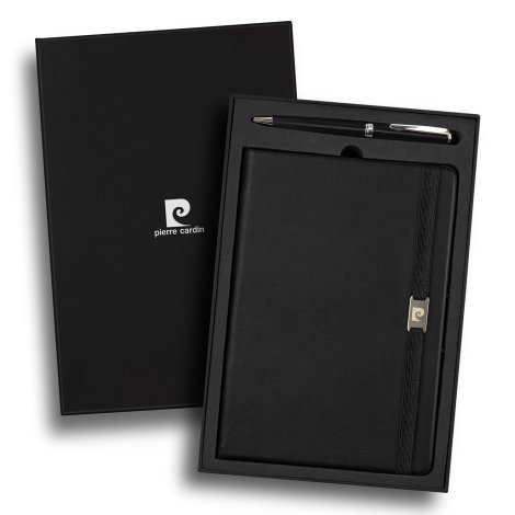 Pierre Cardin Nouvelle Notebook and Pen Gift Set - Image 4