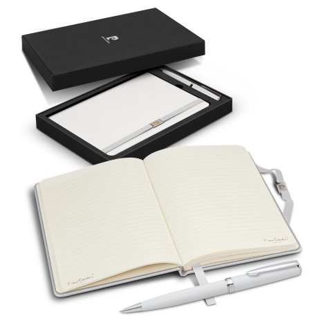 Pierre Cardin Nouvelle Notebook and Pen Gift Set - Image 5