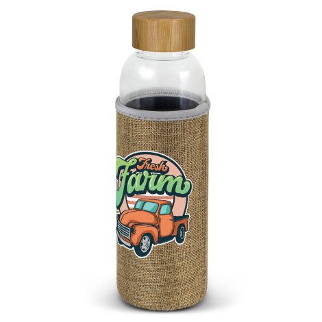 Eden Glass Bottle - Natural Sleeve - Image 2