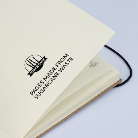 Sugarcane Paper Hard Cover Notebook - Image 6