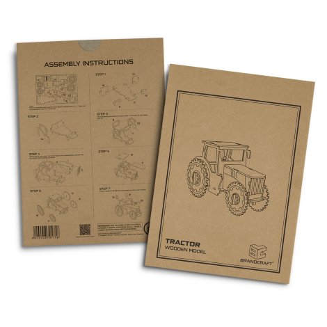 BRANDCRAFT Tractor Wooden Model - Image 5