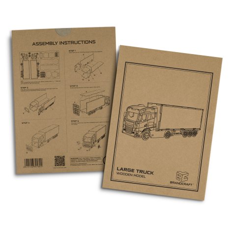 BRANDCRAFT Large Truck Wooden Model - Image 5