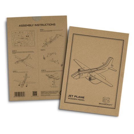 BRANDCRAFT Jet Plane Wooden Model - Image 5