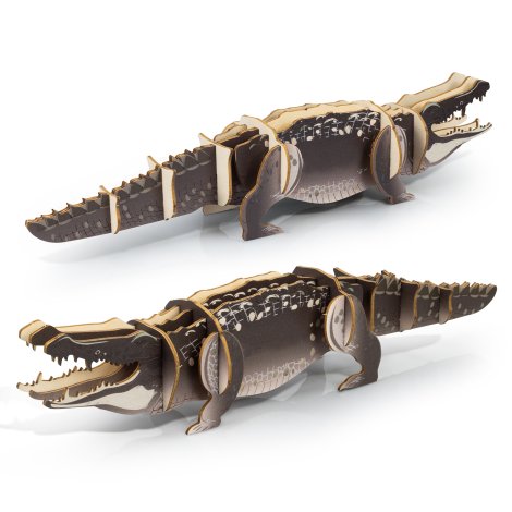 BRANDCRAFT Crocodile Wooden Model - Image 5
