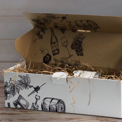 Die Cut Box with Locking Lid - 395x115x115mm - Image 4
