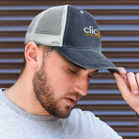 Faded Trucker Cap - Image 8