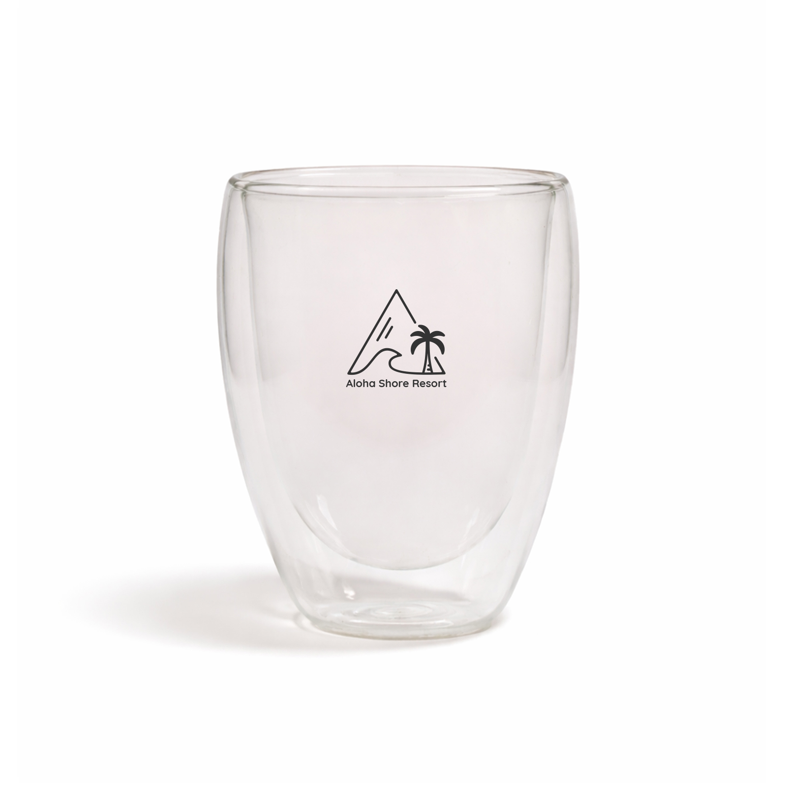 Sierra 350ml Double Wall Glass Cup - Image 4