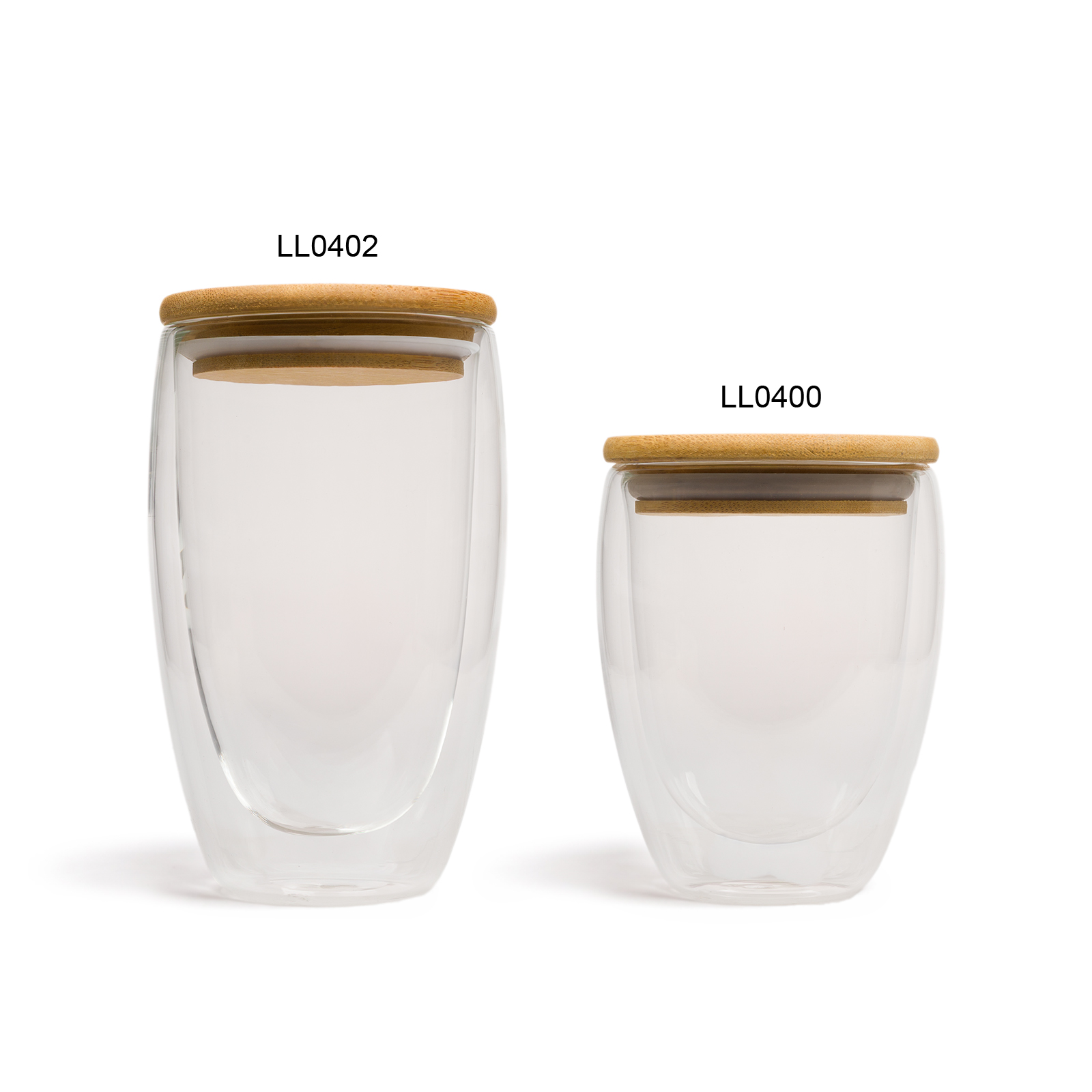 Sierra 450ml Double Wall Glass Cup - Image 7