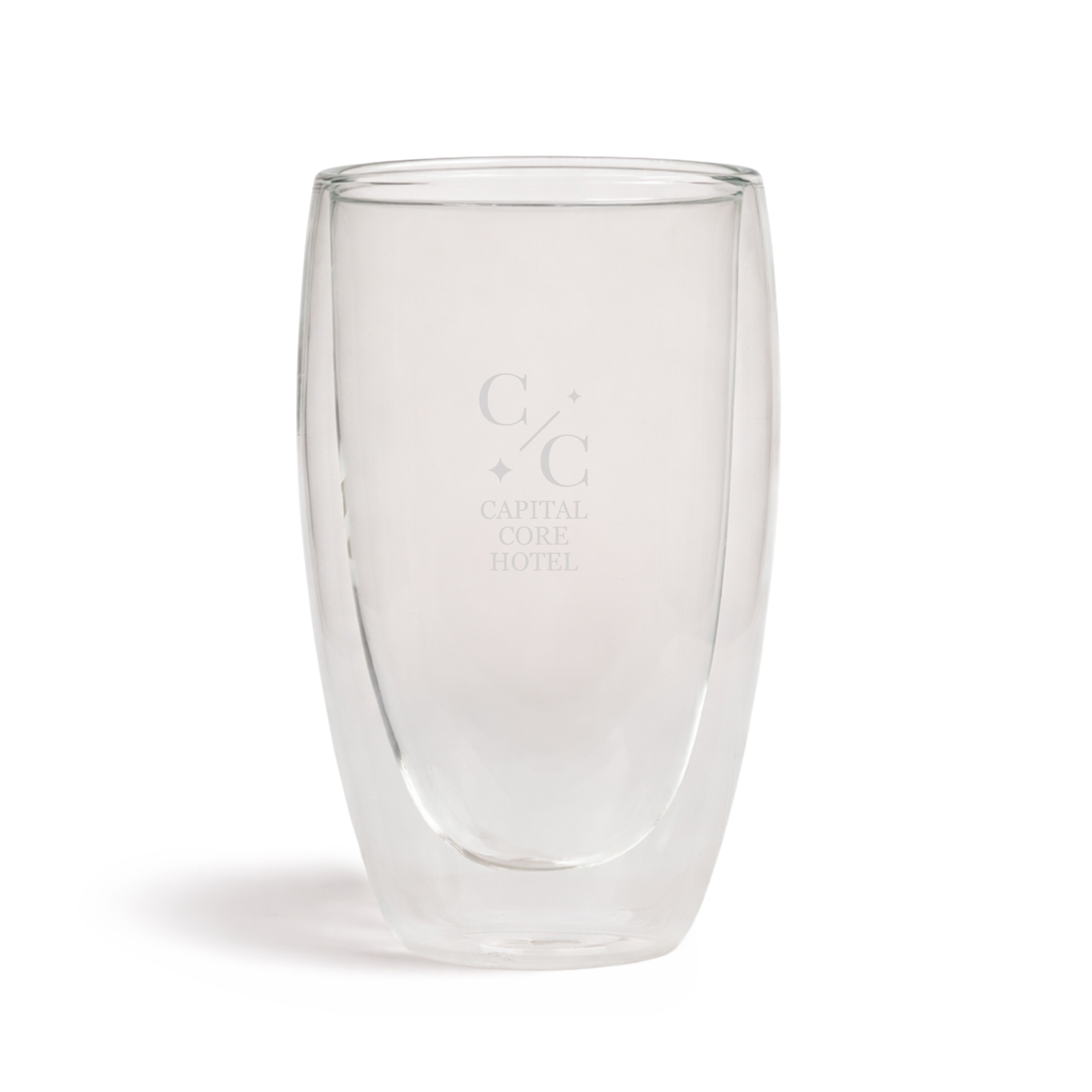 Sierra 450ml Double Wall Glass Cup - Image 9