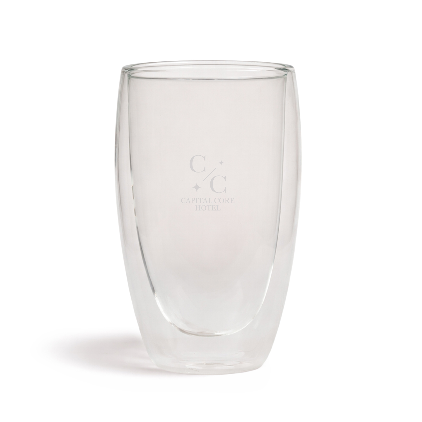 Sierra 450ml Double Wall Glass Cup - Image 8