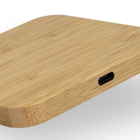 NATURA Bamboo Wireless Fast Charging Hub - Image 6
