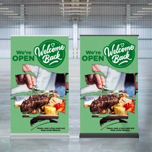 Luxury Pull Up Banner (SC Approved)