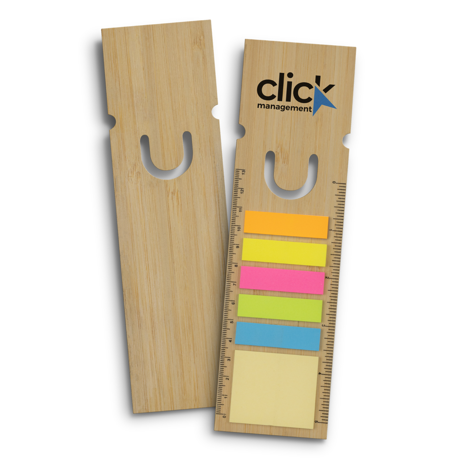 Bamboo Ruler Bookmark - Square - Image 2
