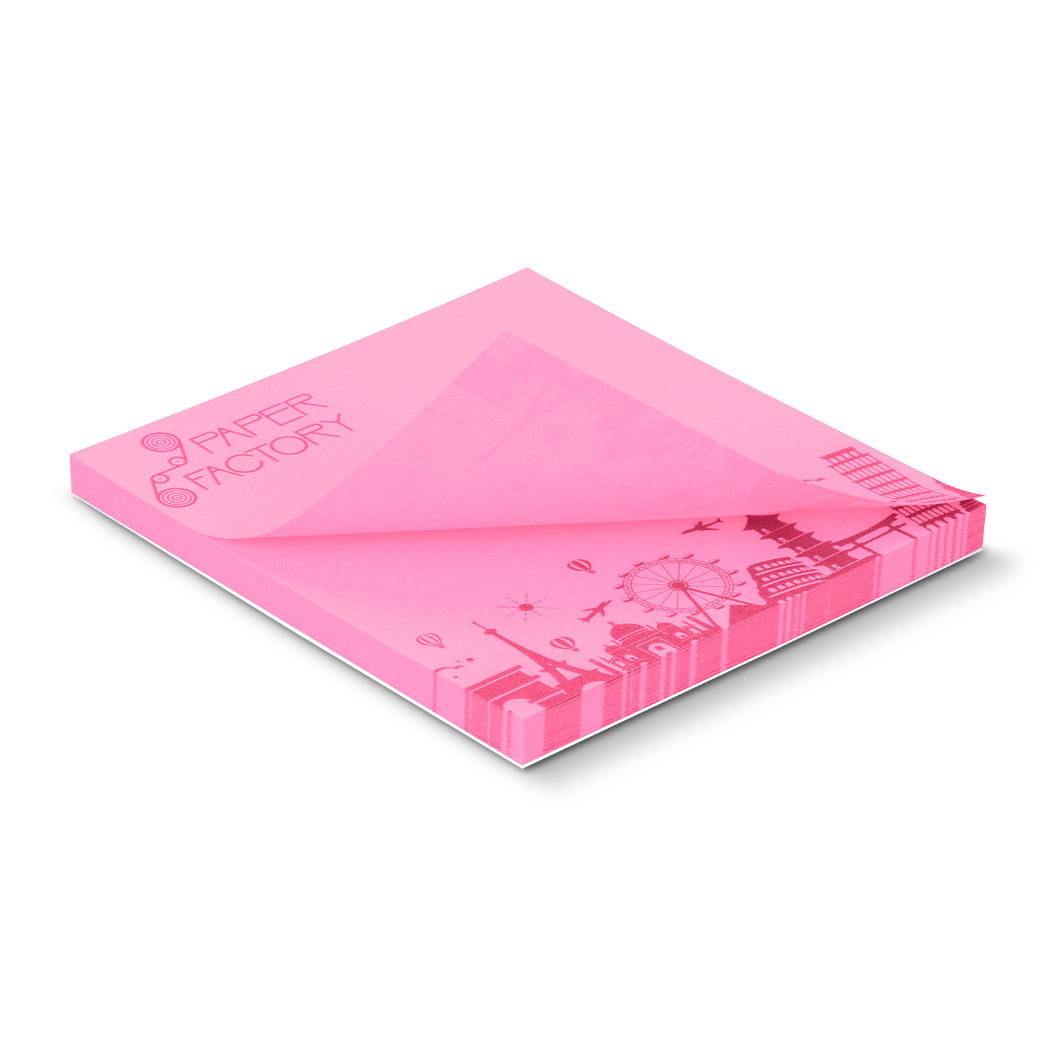 Coloured Sticky Pad 70 x 75mm - 50 Sheets - Image 3